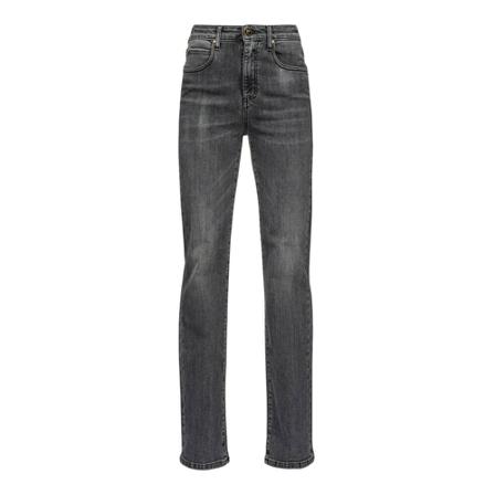 Pinko Flavia 6 Flare Jeans Pj801 , Grijs , Dames , Maat: W28
