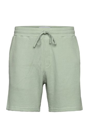 Waffle Mint Shorts Green Nikben
