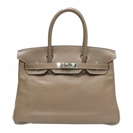 Hermès Vintage HandTass , Bruin , Dames , Maat: ONE Size Vintage Tassen