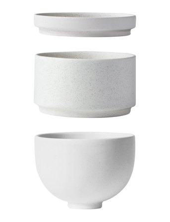 Setomono Bowl Set - Small - Off-White White Kristina Dam Studio