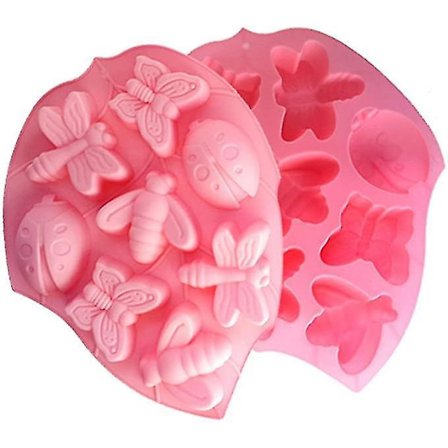 1 st Silikonform med 8 hålrum för Choklad, Gelé och Godis