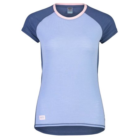 Mons Royale Women's Bella Tech Tee Women base layer tops Blue XL