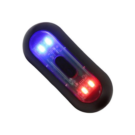 Høyintensitets LED-sykkelhjelmlys Vanntett Sikkerhetsutstyr