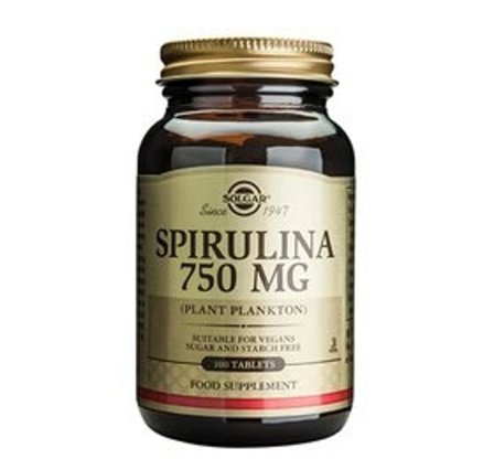 Solgar Spirulina 80 tabl., Helse & Madvarer, Ingredienser, Spirulina