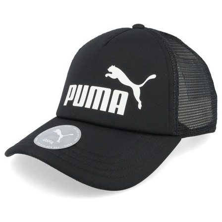 Puma - Svart trucker Keps - Essential No. 1 Logo Cap Black Trucker @ Hatstore