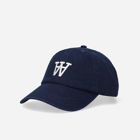 Wood Wood, Czapka Wood Wood Eli AA Cap 10230812-7083 Navy Niebieski, unisex, Rozmiar: ONE Size