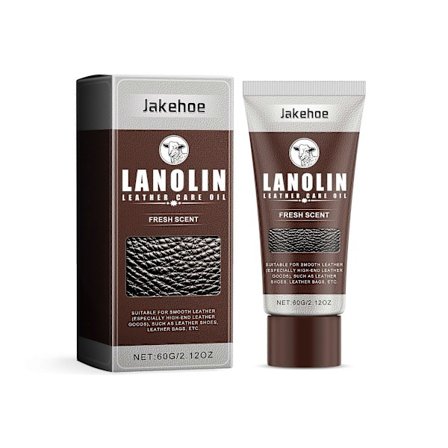 skoläder stolvård vax polish