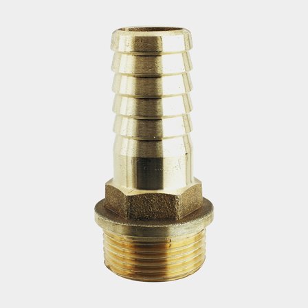 Letkukara Maestrini Male Hose Tail "Roma" Heavy Type, messinki, 3/4" G (BSP) (ulkoinen) 19 mm (3/4") letkuun