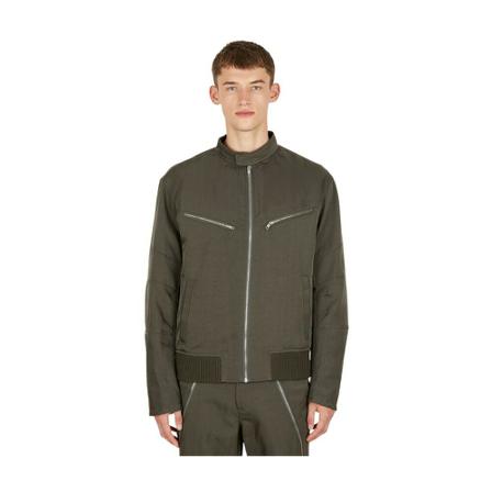 Helmut Lang, Zip Shell Jacket Groen, Heren, Maat:L