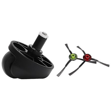Universalhjul sidoborste kompatibel med Ecovacs X1 Turbo Omni
