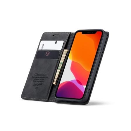 Iphone 12 Mini • Plånboksfodral • Caseme • Svart