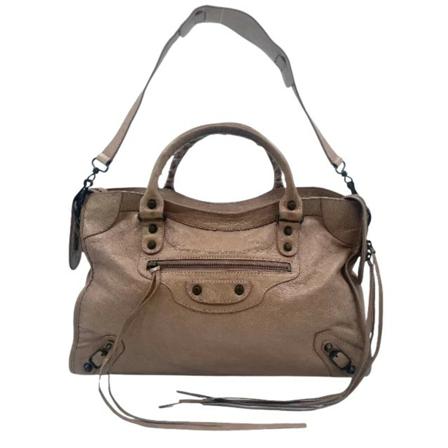Balenciaga Vintage Pre-owned Handbags Brun, Dame Vintage Tasker, Størrelse: ONE Size