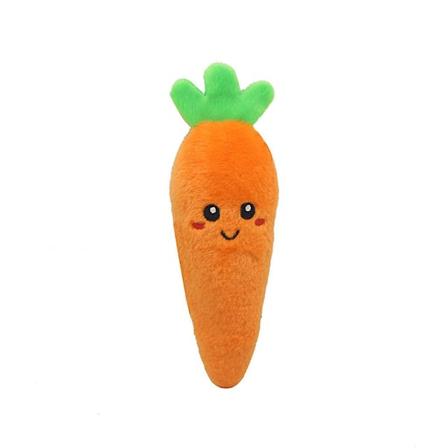 Interaktiv Squeaker Gjemsel og søk Plysjleke Grønnsak Plysjform Holdbar Hjem [GGL] Carrot