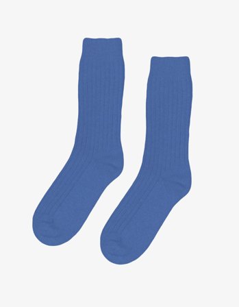 Merino Wool Blend Sock - Pacific Blue 41-46