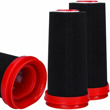 2x komplett filter till Bosch Flexxo Serie 4 dammsugare