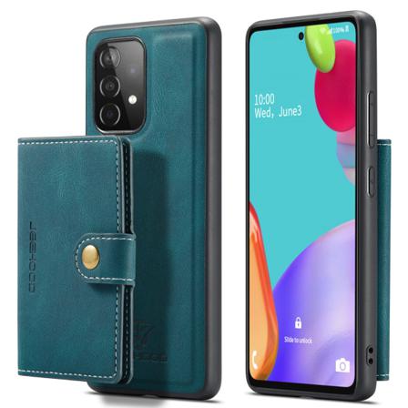 Samsung Galaxy A53 5G - Cover med kortholder Grön