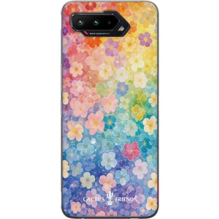 Kompatibelt Mobildeksel til Asus Asus ROG Phone 5 Cactus and Friends – RainbowBloom