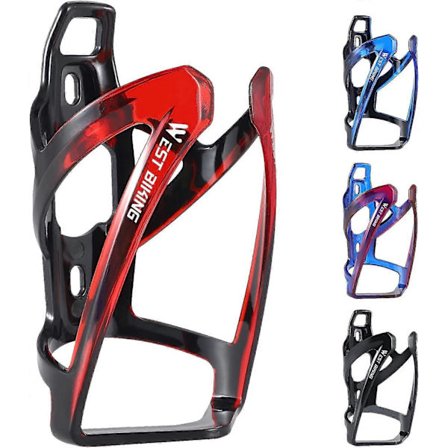 Cykelflaskeholder Slidstærk Ultralet Plastik Vand Drikkeholder Stativ Letvægts PC Vandflaskeholder til Cykel Cykling Flaske Hold (Fww)