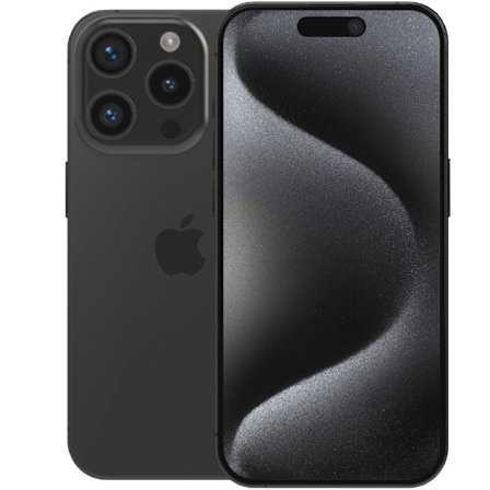 Apple iPhone 15 Pro Black Titanium 128 GB Klass B (refurbished)
