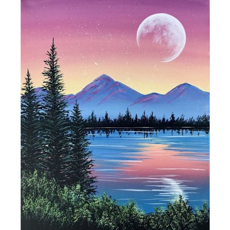 30x40cm 5D Diamant Maleri DIY Fuld Dækning Diamant Kunst - FJ241