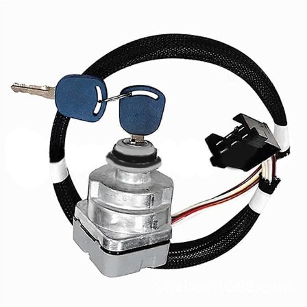 87561528 Tændingskontakt med nøgle til New Holland traktor 5640 6640 7740 7840 8160 8240 motor 81864