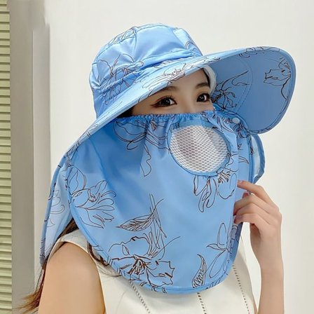 Te-plukkehat Fisherman Cap BLÅ