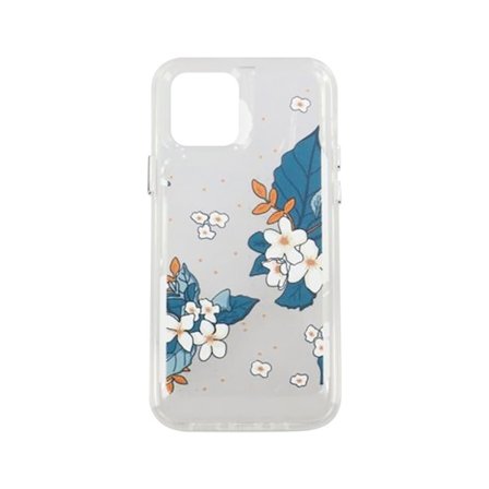 iPhone 12/12 Pro Mobilskal med motiv - Blå Blad