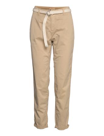 Pants Woven Chinos Byxor Beige Esprit Casual