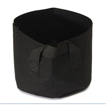 Hagearbeid Planteposer, luftede stoffpotter med håndtak