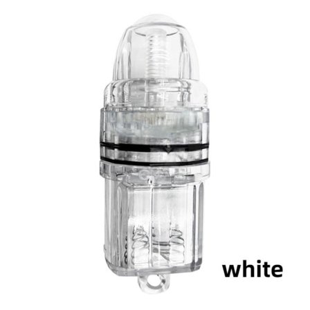 LED Fish Attractive Indicator Lure Bait VIT white