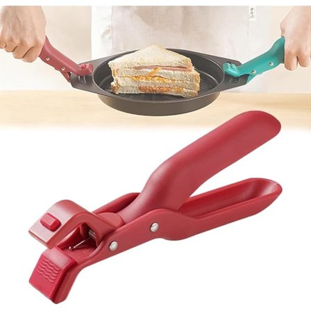 Anti-skåldingsskålholder, Multifunksjonell Anti-skåldingsskålholder Silikon Sklisikker Varmeisolering Anti-skåldingsklemme Kjøkkenredskaper