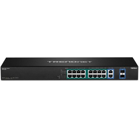 TRENDnet TPE TG182F - switch - 18 porter - rackmonterbar - TAA-samsvar