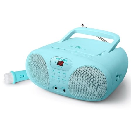 Muse, bærbar Sing-A-Long Radio CD-afspiller, MD-203 KB