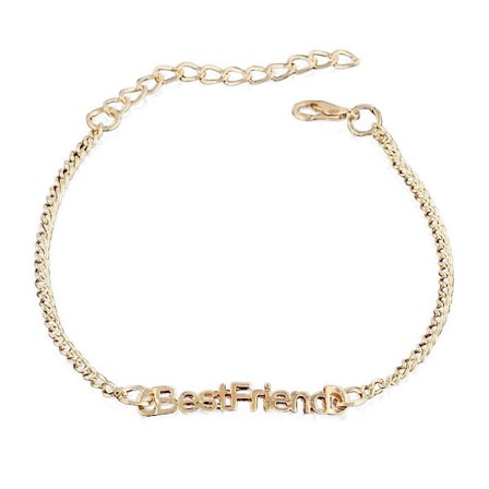 Armband "Best Friend" i guld / silver