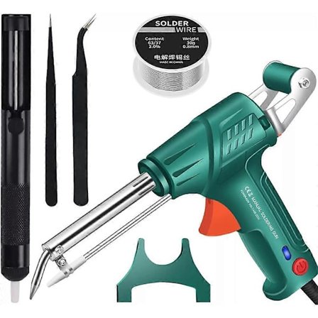 Multifunktionel loddekolbe automatisk loddepistol 60W håndholdt intern opvarmning send tin pistol svejse reparationsværktøj 220V/110V