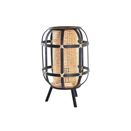Bordslampa Dkd Home Decor Svart Brun Kolonial 220 V 50 W (31 X 3