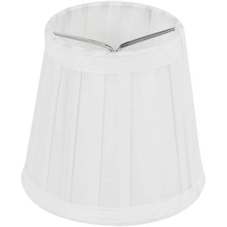 Europeisk stil moderne dråpevegglampe stearinlys lampeskjerm 6 stykker serie sett (helt hvit)