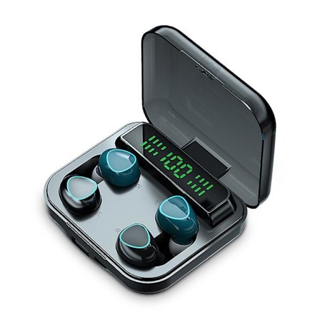 Ørepropper Ipx7 Vanntette Display Øretelefoner Støyreduksjon Lyd Smart