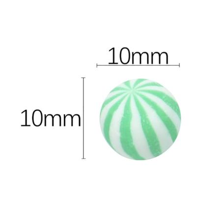 10 St Resin Mini Simulering Dekorativa Godispärlor Vattenmelon C