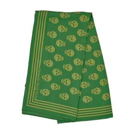 Alexander McQueen, Scarves Groen, Dames, Maat:ONE Size