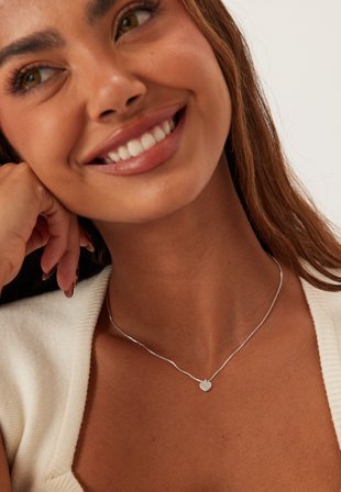 Pilgrim Emmett Necklace Silver-plated Silver Onesize