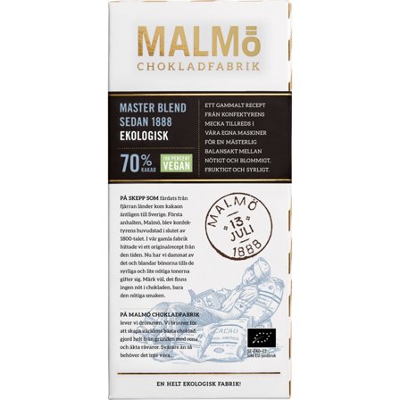 Malmö chokladfabrik Master Blend 70%