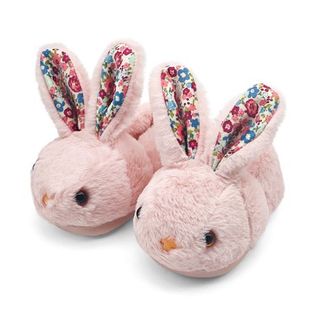 Lasten tossut Söpöt pupu-tossut kotiin sisätiloihin talvimakuuhuoneeseen Liukumattomat pehmeät muhkeat lämpimät kengät