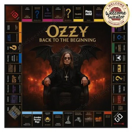 NY Ozzy Osbourne Back to the Beginning Edition Monopol