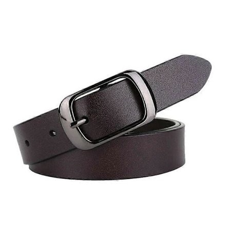 RAINIE SEAN Hvidt Bælte Dame Koskind Ægte Læder Damebælte Høj Kvalitet Mærke Spænde Dame Bælter til Jeans 110cm