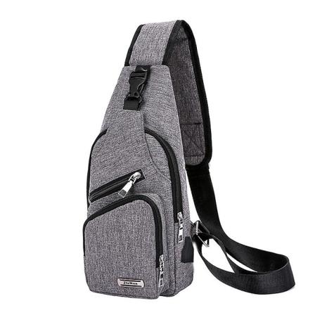 Sling Axelväska Crossbody Ryggsäck För Män Kvinnor