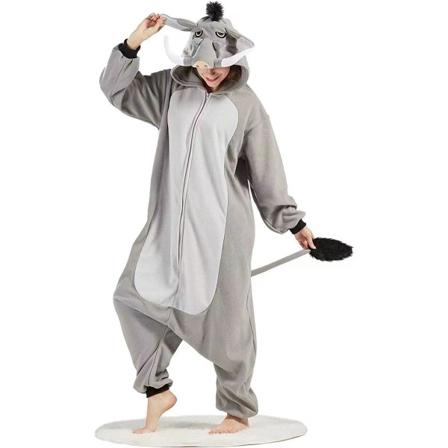 Pig Ganglie Cartoon Animal Pyjamas kid Vuxen Pyjamas Par Pig Ganglie 115-130