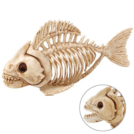 Fiskskelett Dekoration