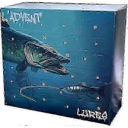 LADVENTLURES 2024, Fiske Julekalender, Fiske Lokkemad Julegaver