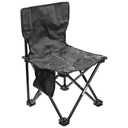 Bærbar Foldbar Campingstol med Bærepose Sammenklappelig Oxford Klud Stol